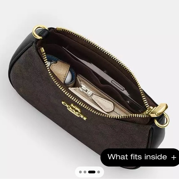 Coach Handbags - Coach mini Terri bag leather